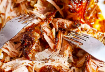 Pulled Pork Platter by Great Big Jerk