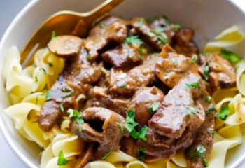 Beef Stroganoff