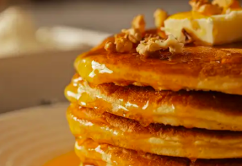 Maple Walnut Pancakes