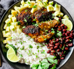 Jerk Pork Rice Bowl