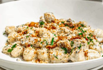 Gnocchi with Blackened Chicken