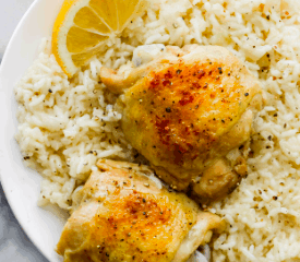 Lemon Pepper Chicken Thighs