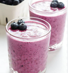 Blueberry Muffin Protein Shake